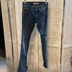 J Brand wide leg cuff jeans